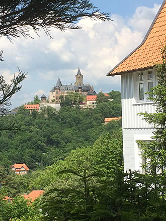 Blick von Sweet-Harz Apartements